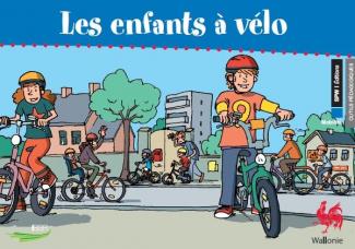Les enfants à vélo