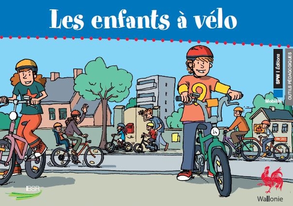 Les enfants à vélo